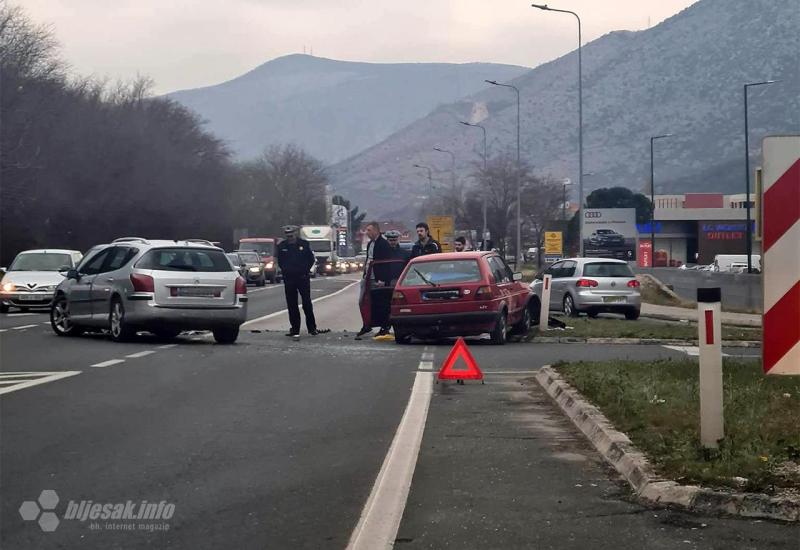 FOTO Sudar na sjevernom ulazu u Mostar velike gužve na M 17