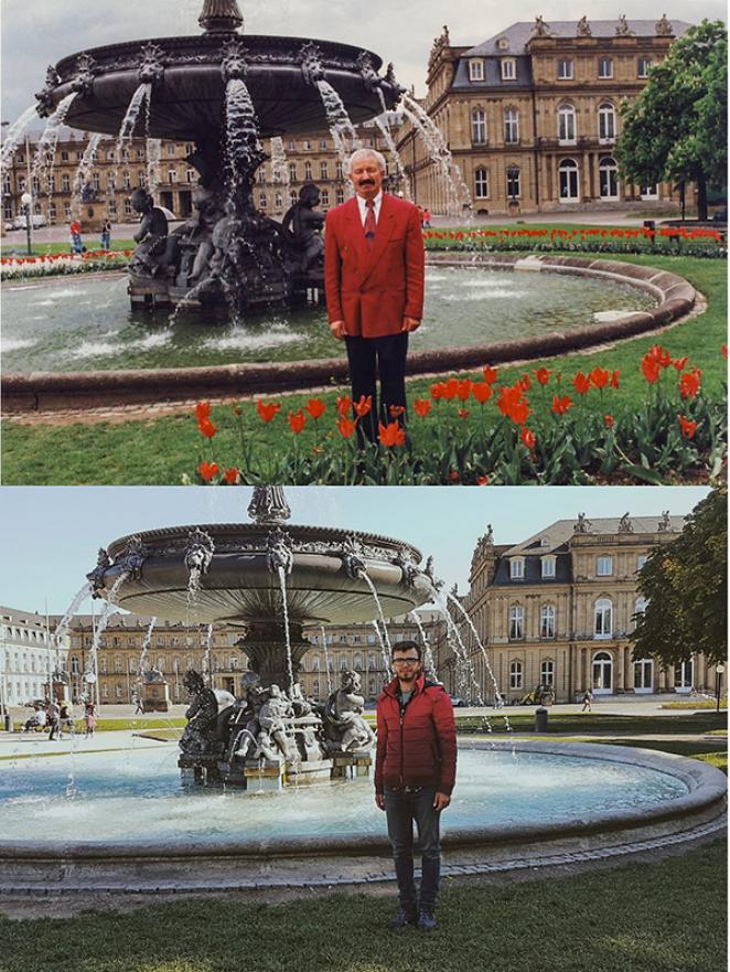 Djedovim stopama nakon trideset godina - Fotografirao se na mjestima koje je prije trideset godina posjetio njegov djed 