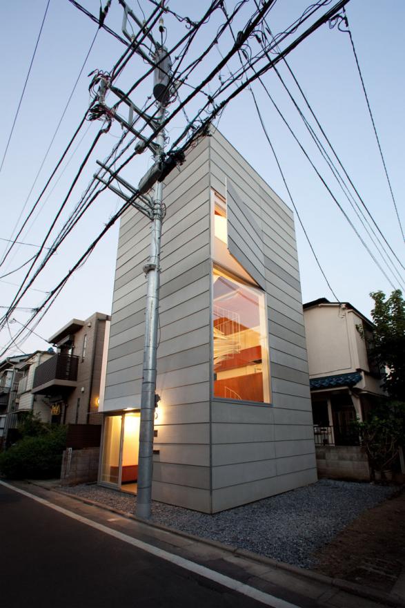 Unemori Architects dizajnirao je ovu malu kućicu u Tokiju - Veličina nije bitna