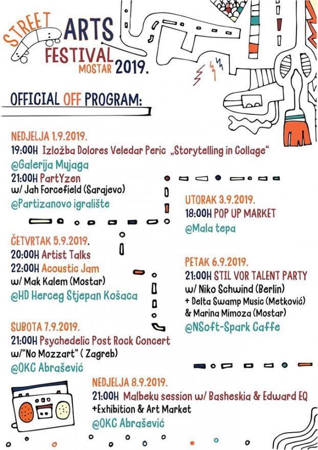 Program festivala - Ovogodišnja zvijezda Street Arts Festivala u Mostaru predstavlja svoj umjetnički rad