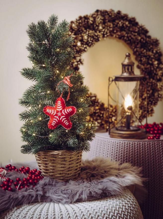 Ukrašavanje božićnog drvca u manjem stanu - I malo božićno drvce može zasjati sjajem najveće jelke