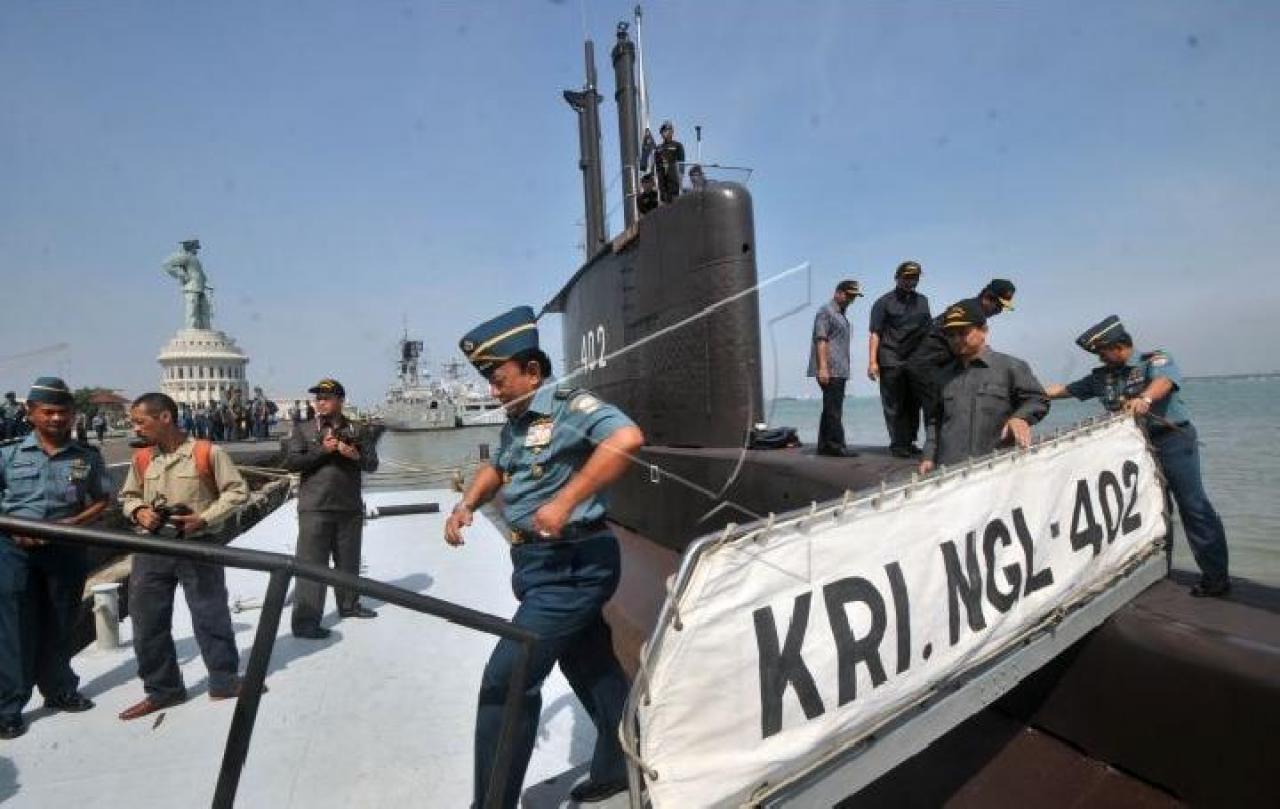 Indonezijska podmornica KRI Nanggala-402 - Nestala podmornica s 53 člana posade