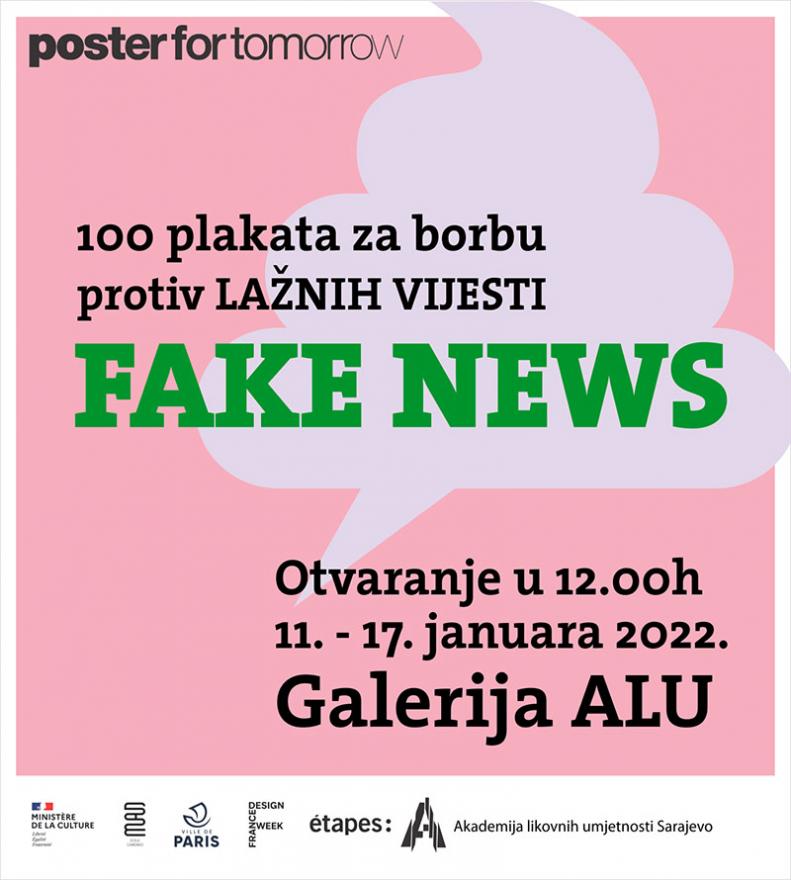 Poster for Tomorrow - Izložba 100 plakata o lažnim vijestima