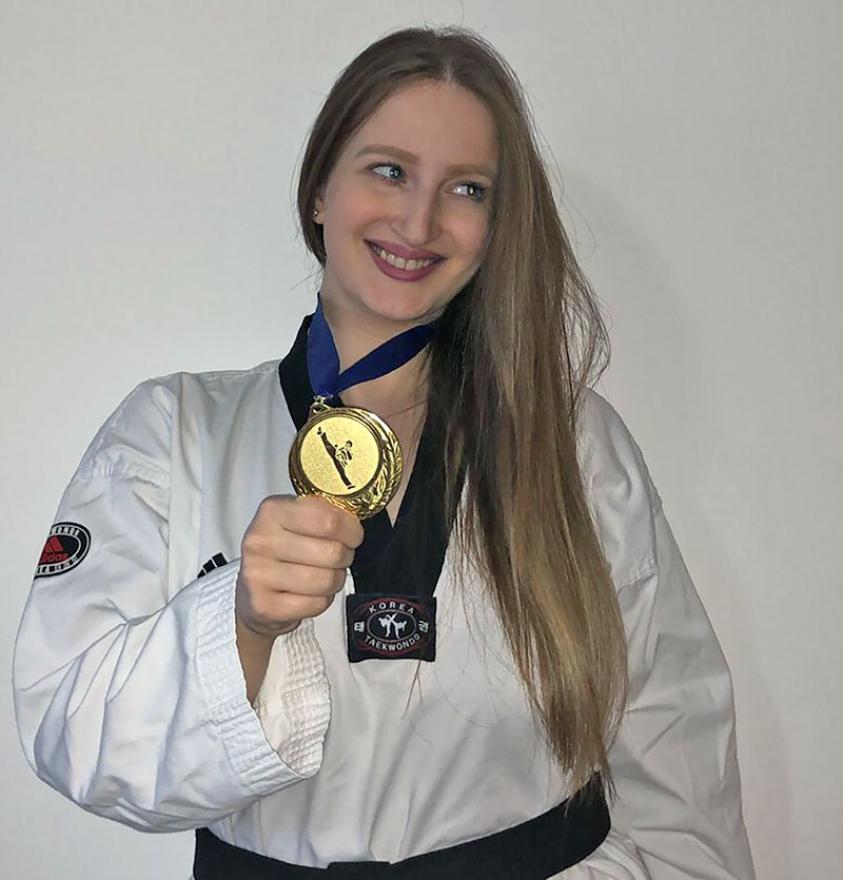 Arnela Sudar  - Taekwondo klub Student briljirao na Federalnom prvenstvu