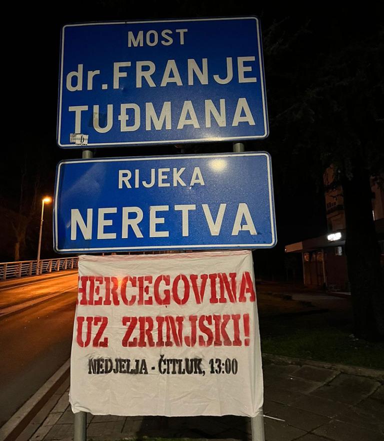 Ultrasi poručili: Hercegovina uz Zrinjski - Ultrasi: Hercegovina uz Zrinjski