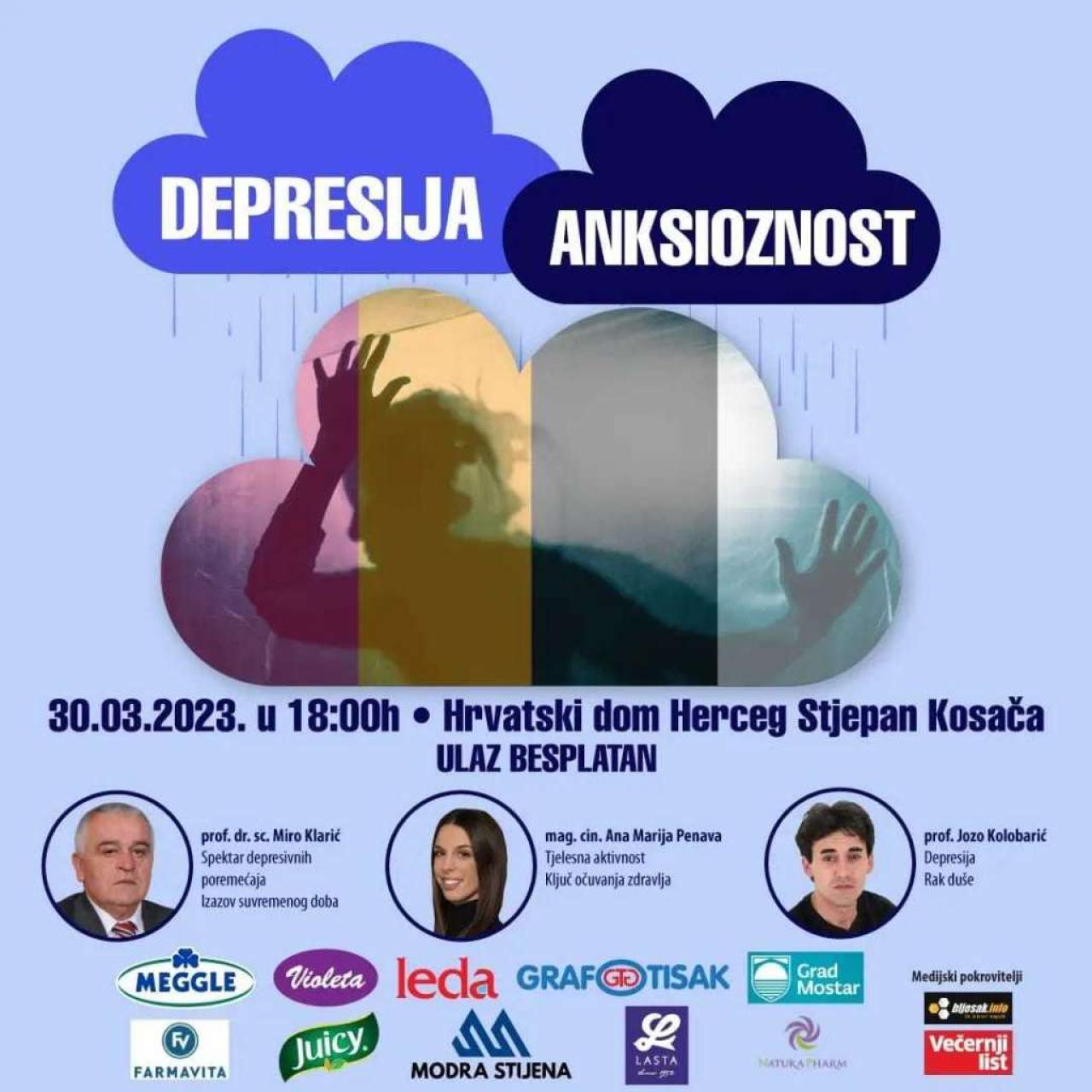Depresija i anksioznost - Ana Marija Penava: Podršku imaju svi oni koji su se našli u paklu depresije i aksioznosti