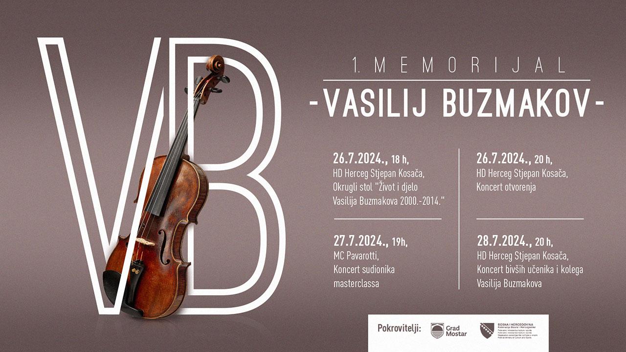 Program Memorijala - Festival sjećanja na Vasilija Buzmakova: Mostar domaćin glazbenih radionica i koncerata