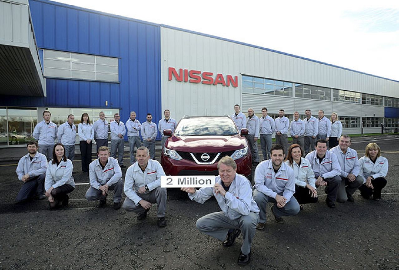 S proizvodne trake u britanskom Sunderlandu ''sišao'' 2-milijuniti Nissan Qashqai