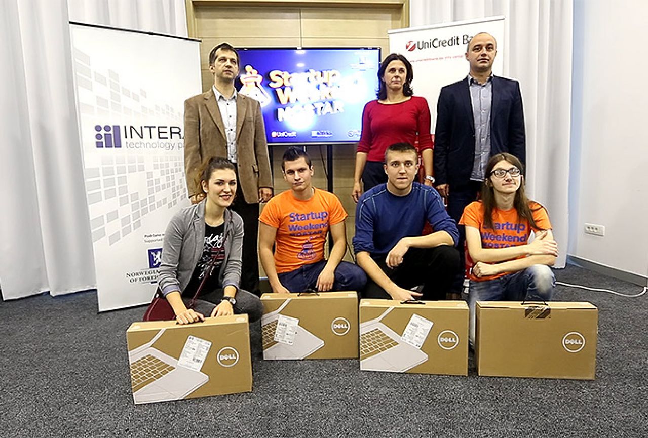 Dodijeljene nagrade pobjednicima prvog Startup Weekenda u Mostaru