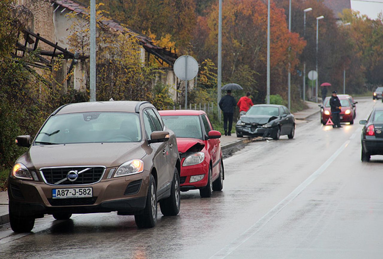 Lančani sudar između Mostara i Širokog Brijega