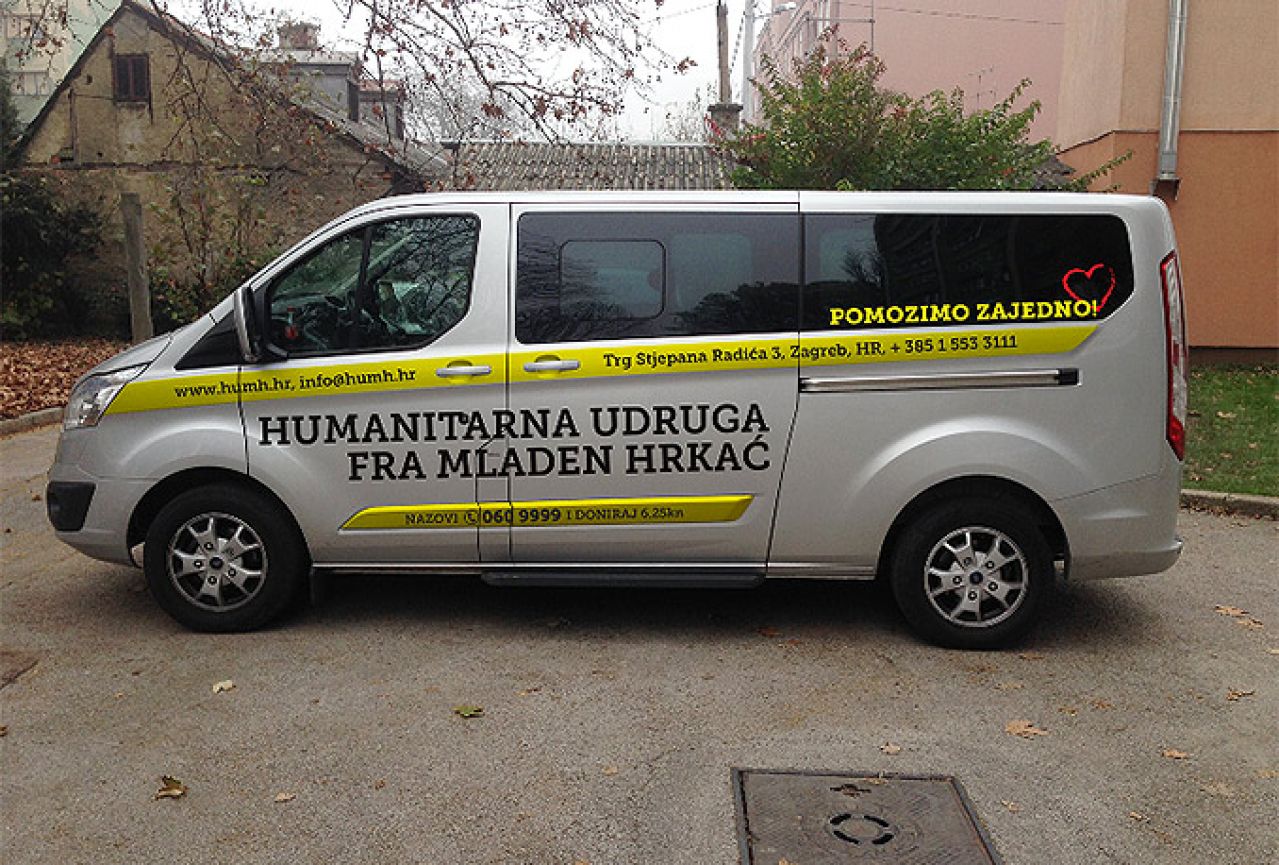Humanitarna udruga fra Mladen Hrkać kupila prilagođeno vozilo