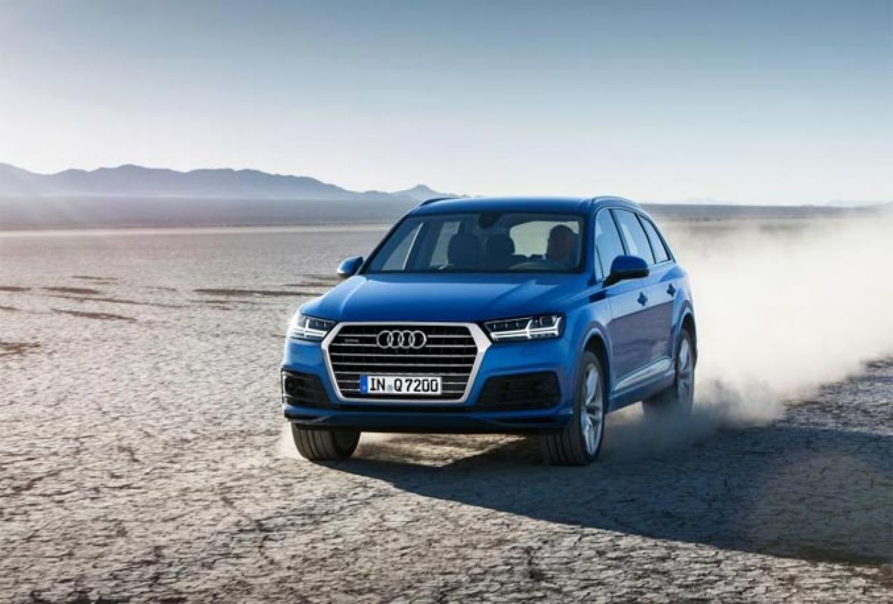 Procurile fotografije Audia Q7 za 2015. godinu