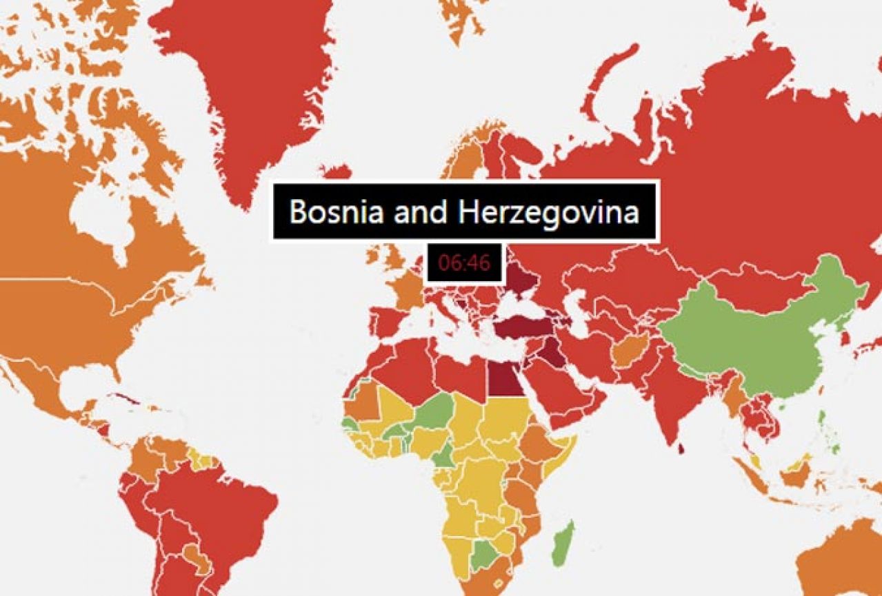 Građani BiH najbrže pobjegnu sa stranice 'za odrasle'