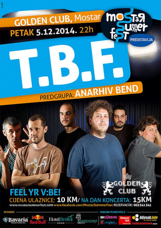 Spremni za nastup T.B.F.-a ovog četvrtka u Mostaru?