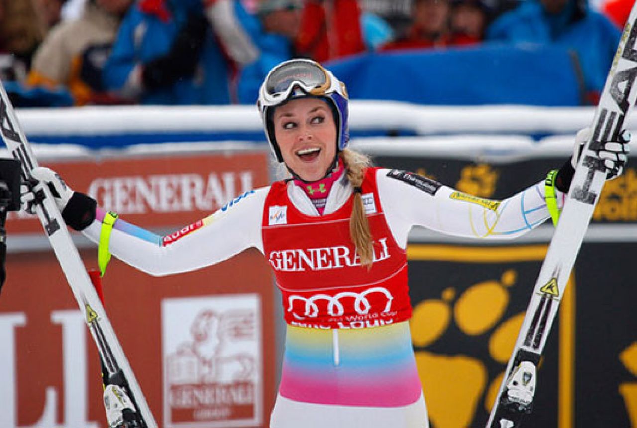 Lindsey Von pobjednica spusta Svjetskog kupa u Alpskom skijanju u Val d'Isereu