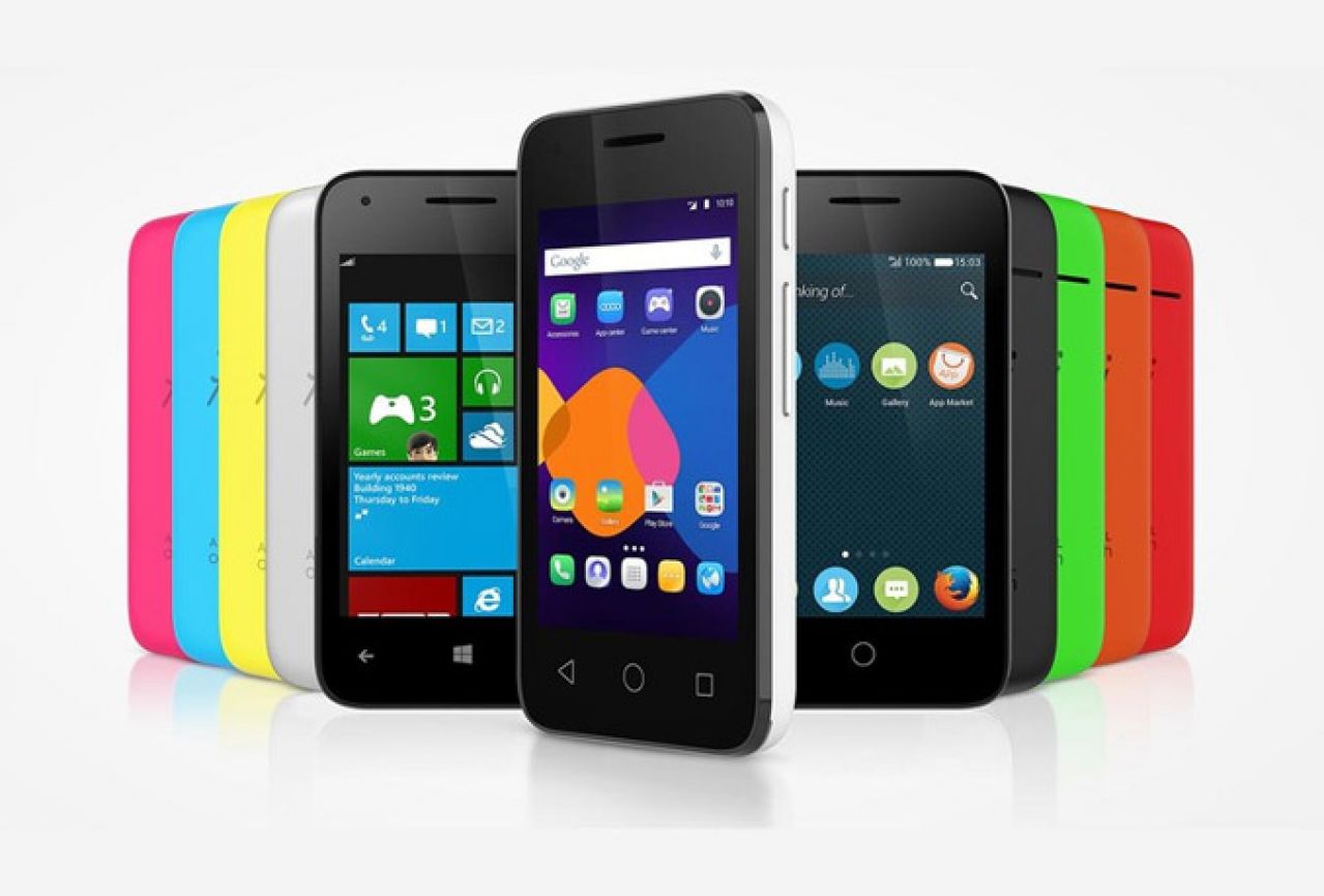 Novi Alcatel telefoni bit će kompatibilni sa Android, Windows i Firefox OS platformama