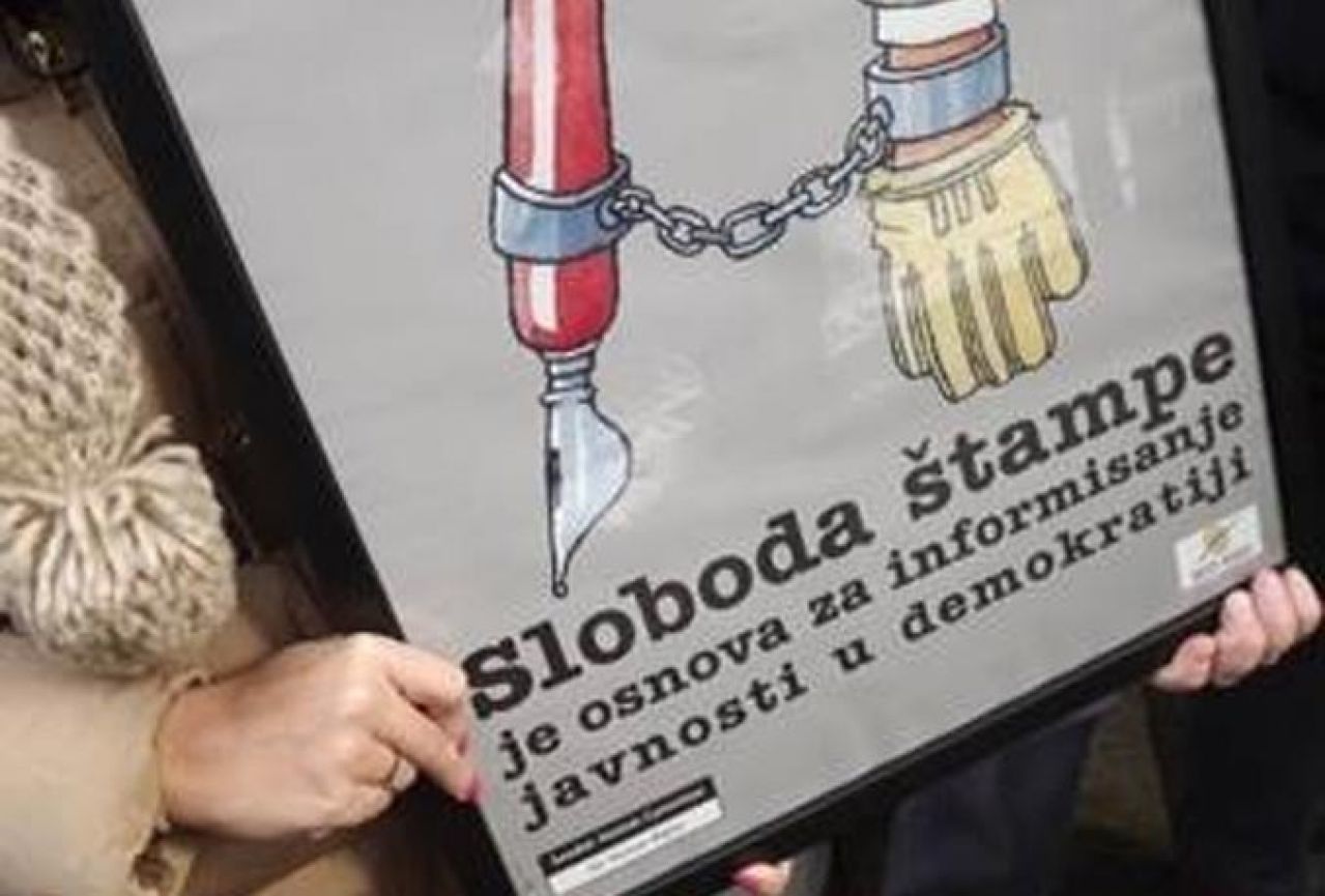 Novinarski prosvjed u Banja Luci: Traži se reakcija vlasti