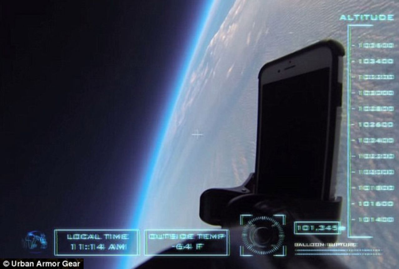 iPhone preživio pad iz svemira