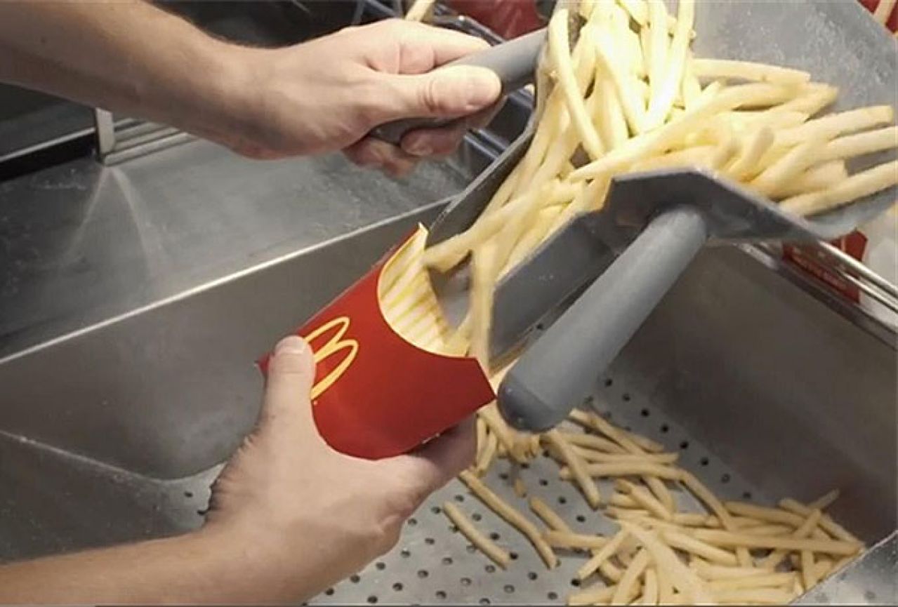 Kako se pravi McDonald'sov slasni pomfrit
