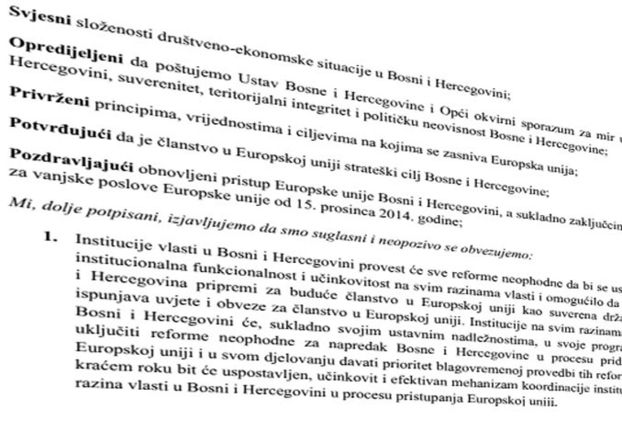 Predsjedništvo BiH želi u Europu, red je na Parlament i lidere da se izjasne