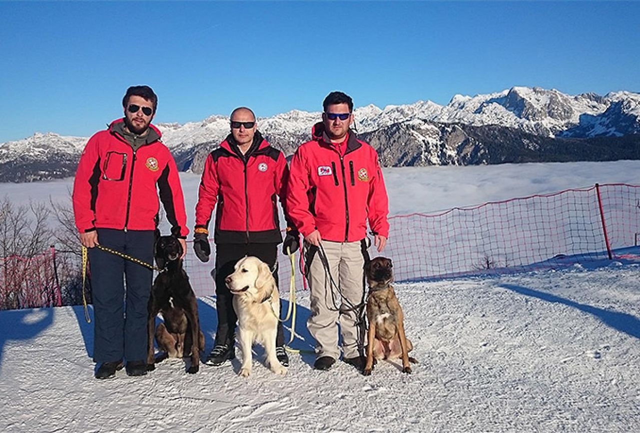 GSS na međunarodnoj obuci potražnih pasa za rad na lavinama