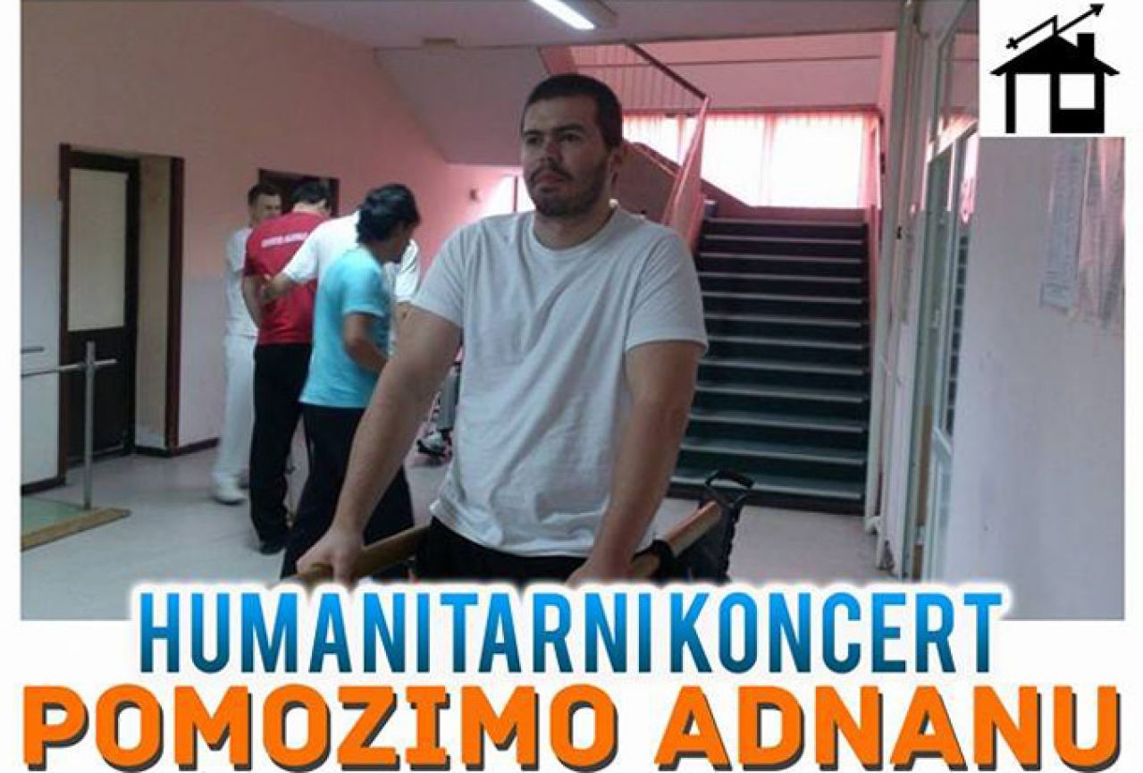 Humanitarni koncert: Pomozimo Adnanu!