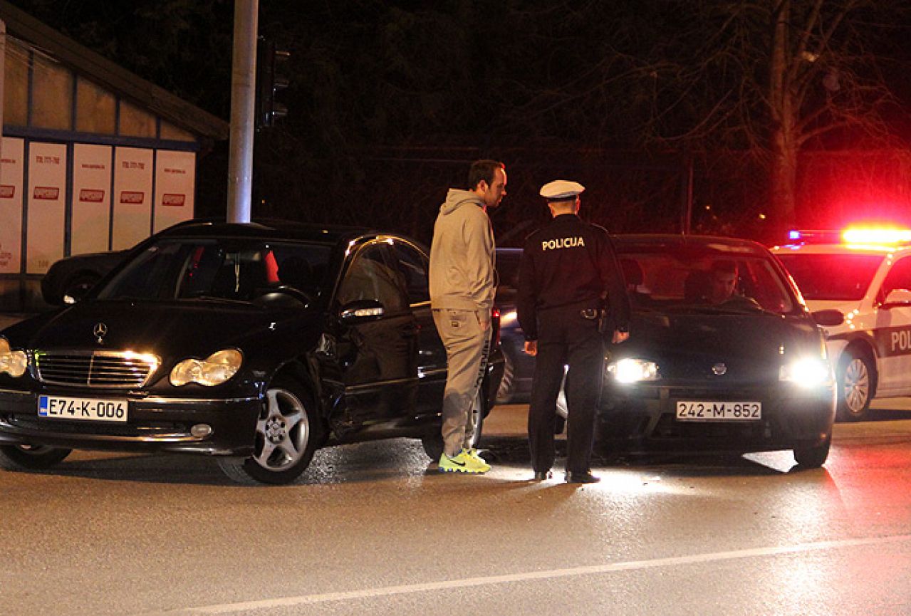 Mostar: Sudar Mercedesa i Fiata