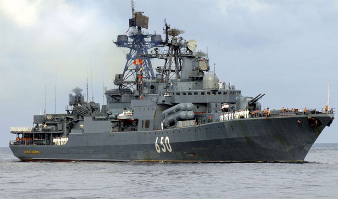 Tri ruska ratna broda u la Mancheu