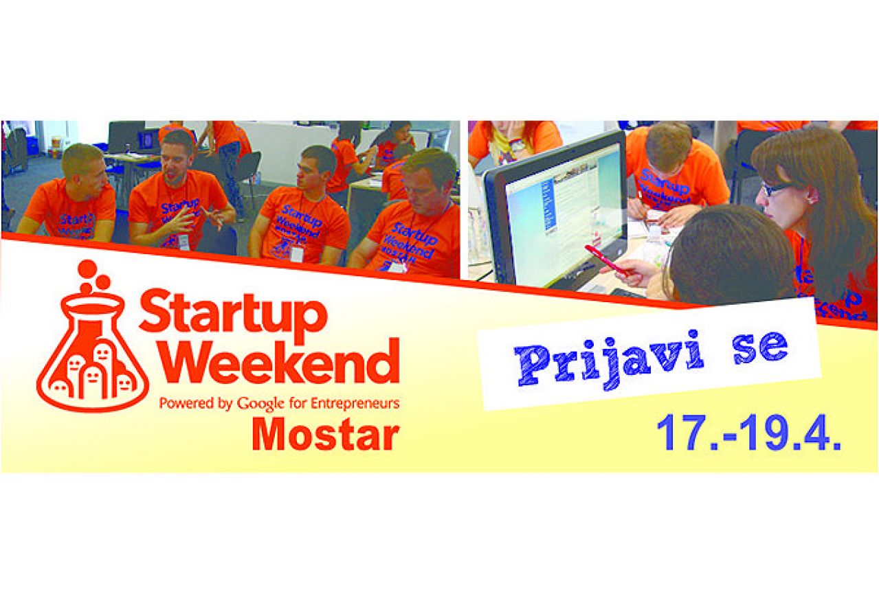 Počinje Startup Weekend – manje od 24 sata za prijavu i priliku da osvojite 5.000 KM