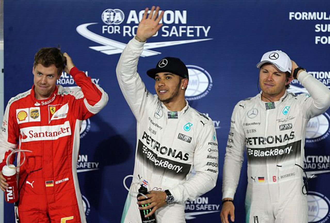 Hamilton i Vettel u prvom redu za VN Bahreina
