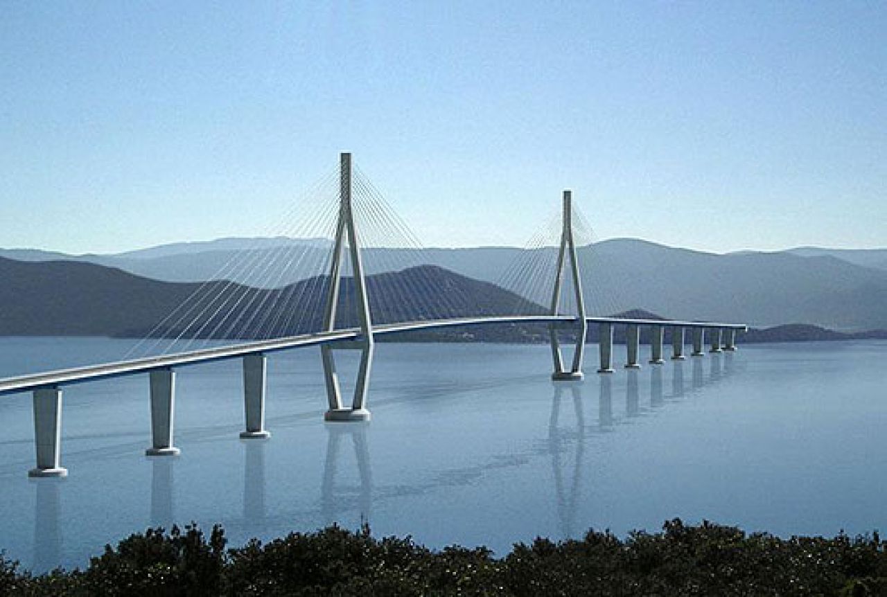 Natječaj za izgradnju 'Pelješkog mosta' sredinom ljeta