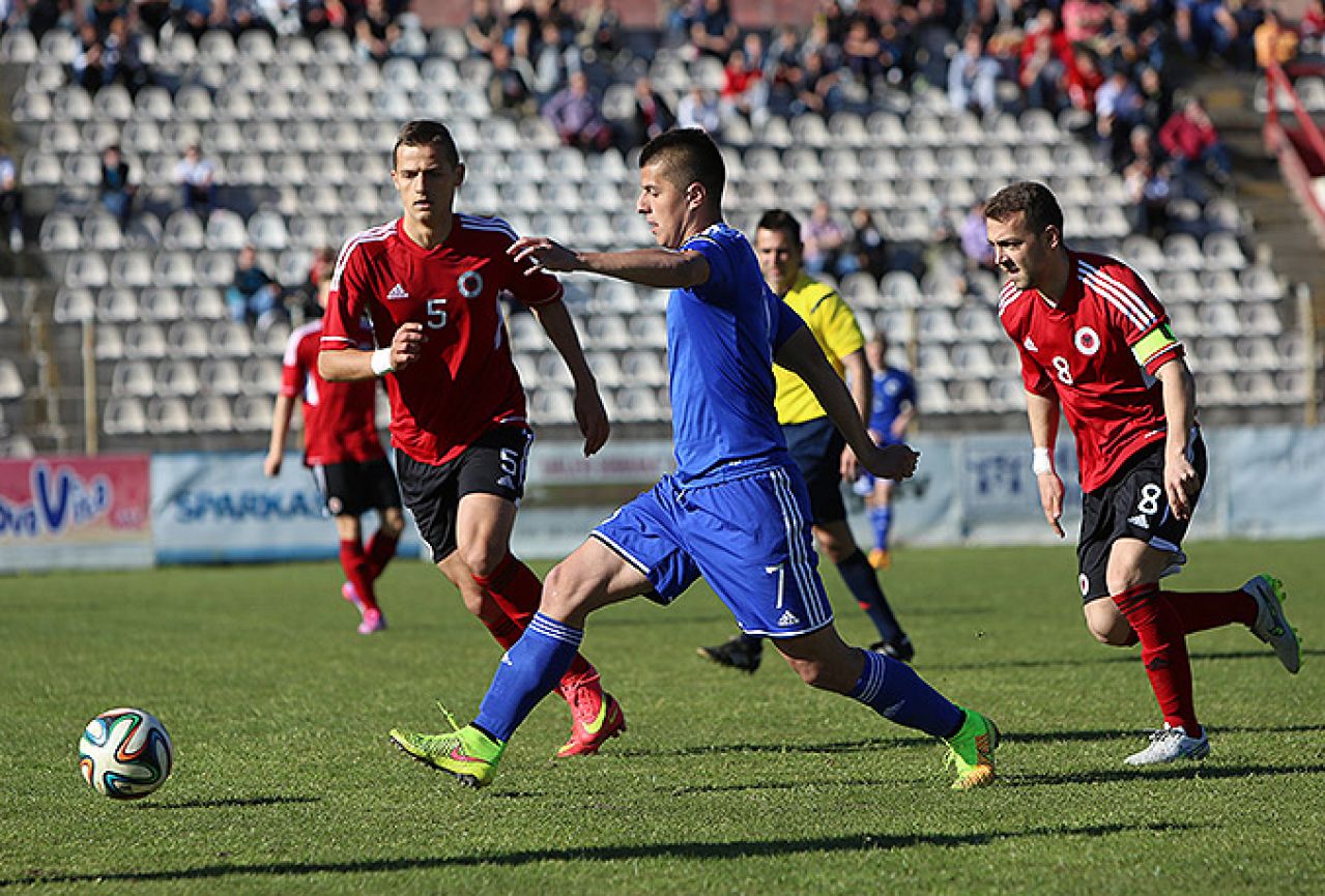 Juniorska reprezentacija uvjerljiva protiv Albanije u Vrapčićima