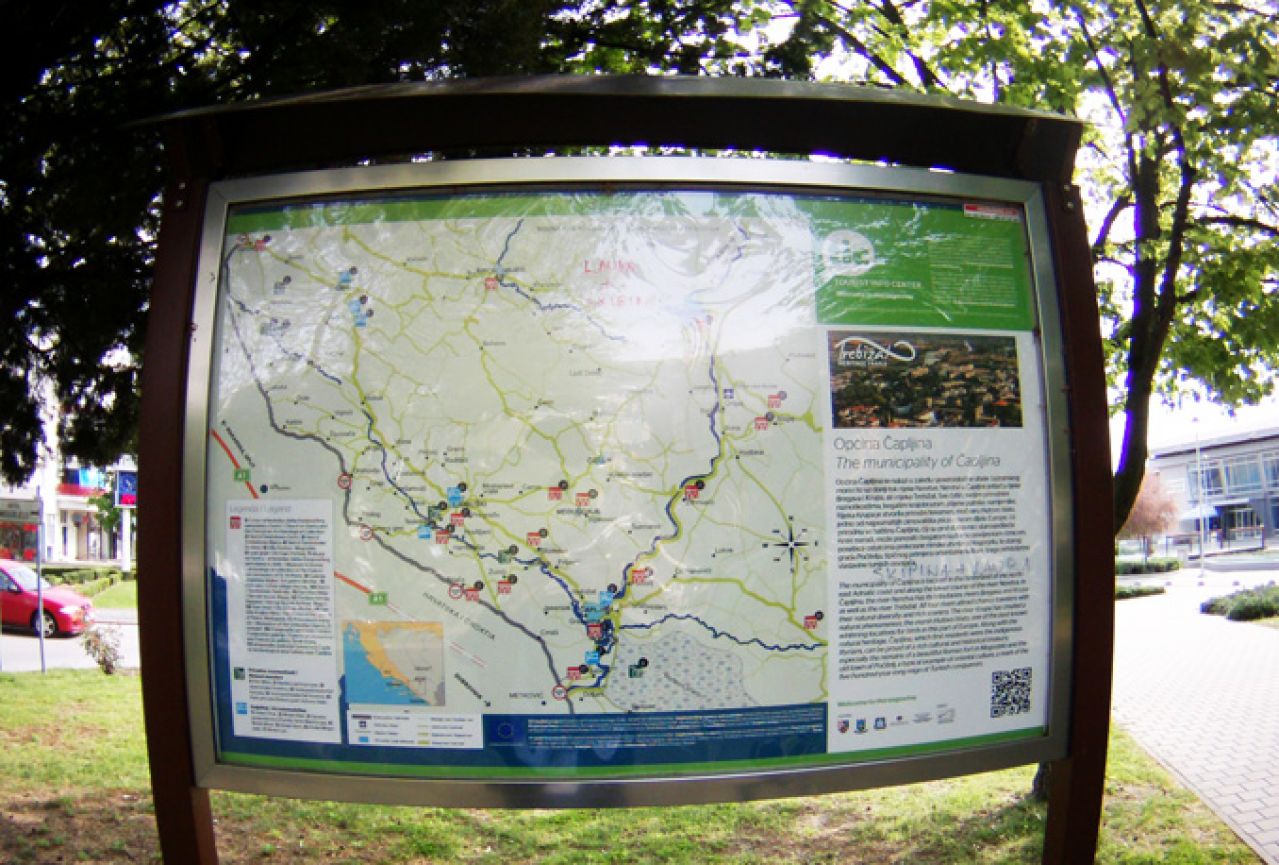 Nove info-ploče za turiste u središtu Čapljine