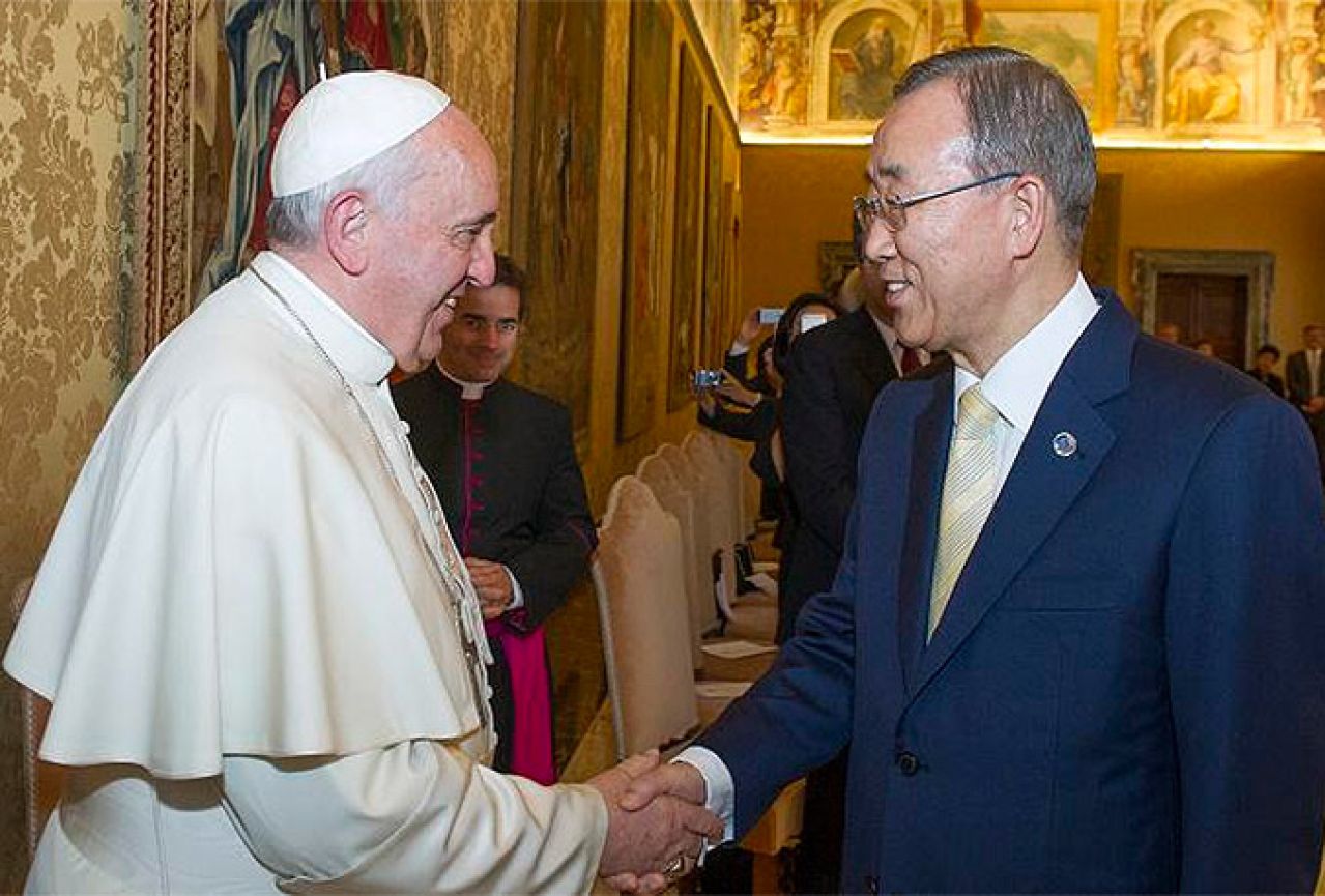 Papa Franjo i Ban Ki-moon vodili plodan razgovor