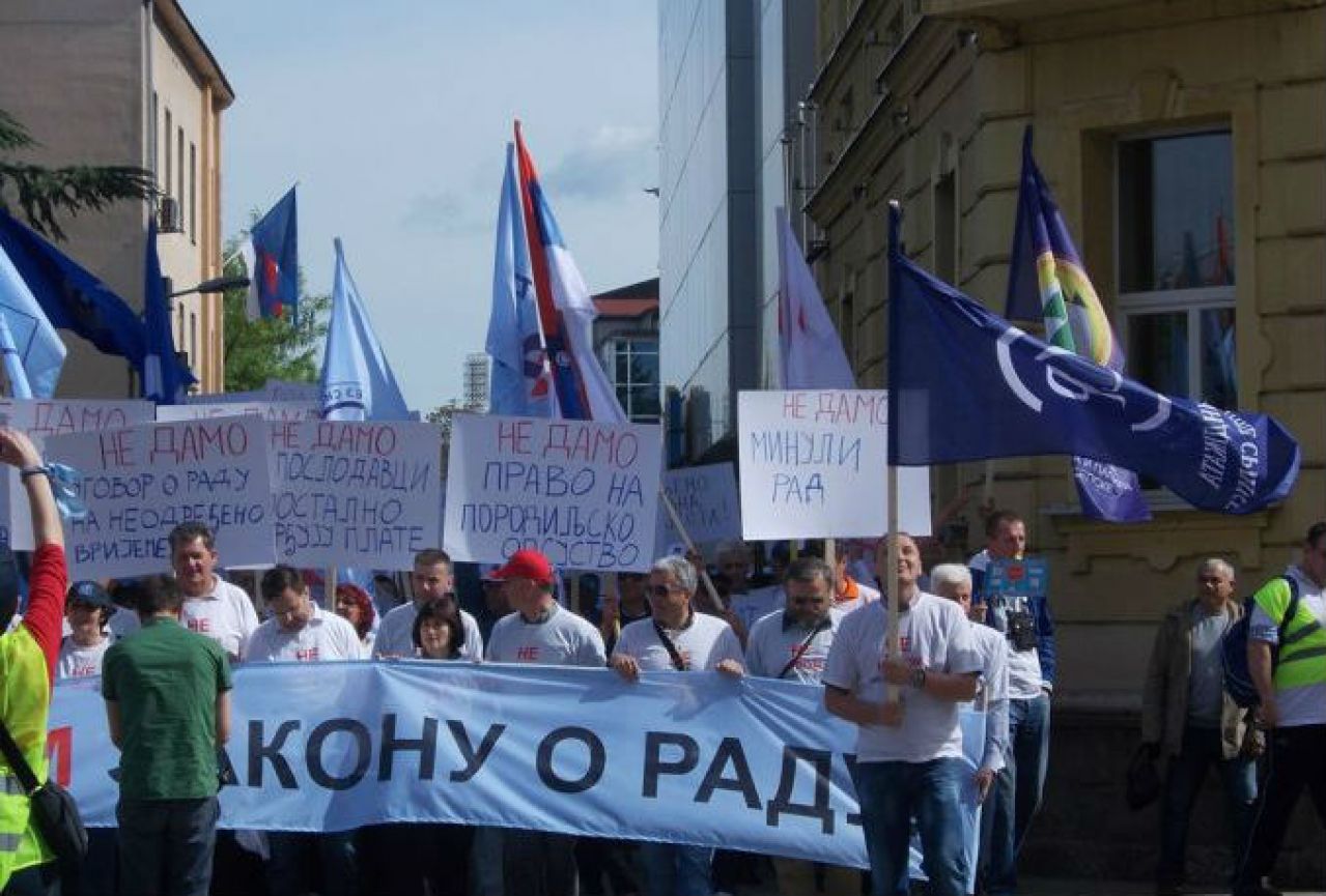 Upozorenje sindikata za Praznik rada: Sljedeći put 100.000 radnika izlazi na ulice