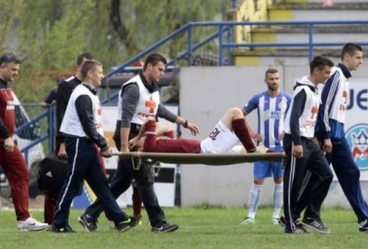 Iz Sarajeva optužili travnjak u Lukavici za tešku ozljedu svog važnog igrača