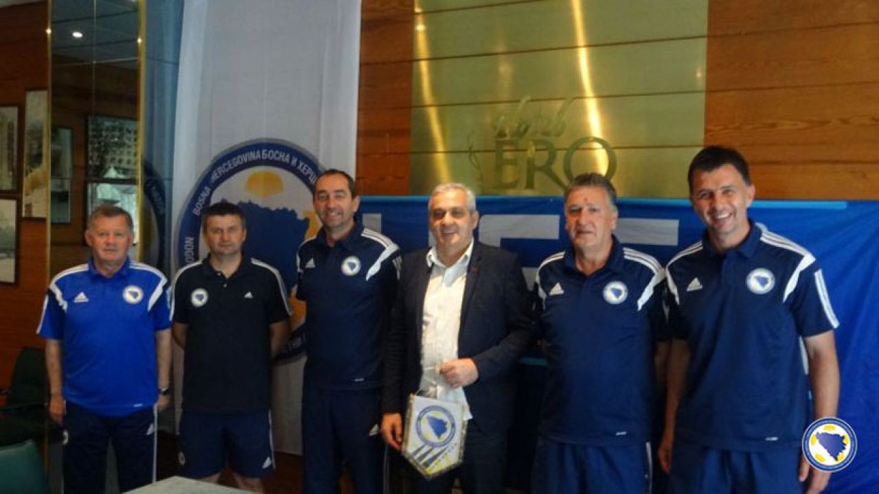 Gradonačelnik Bešlić poželio U19 reprezentaciji sreću uoči kvalifikacija