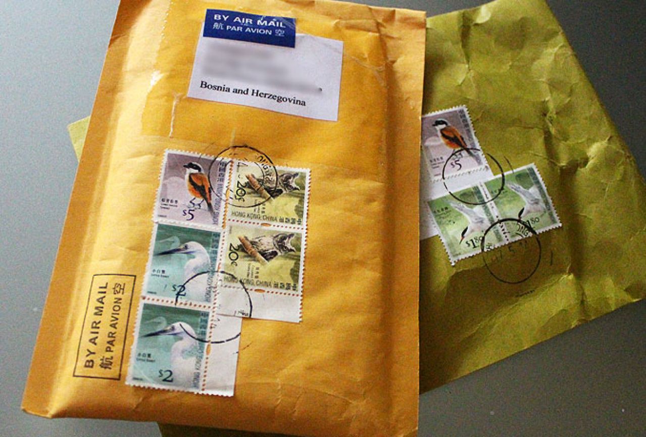 Pisma i paketi do 2 kg iz Hong Konga i dalje stižu u BiH