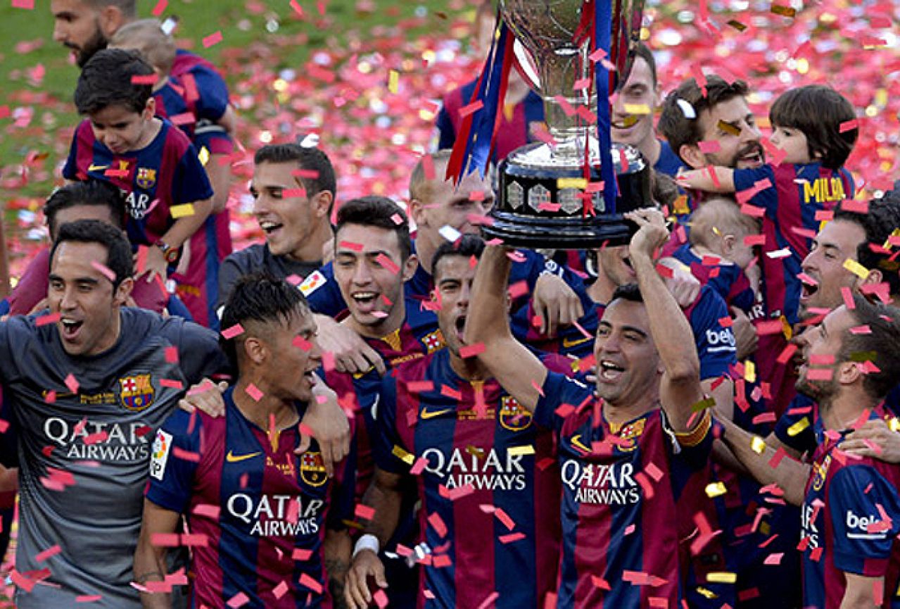 Barcelona proslavila naslov; Deset golova na Bernabeuu