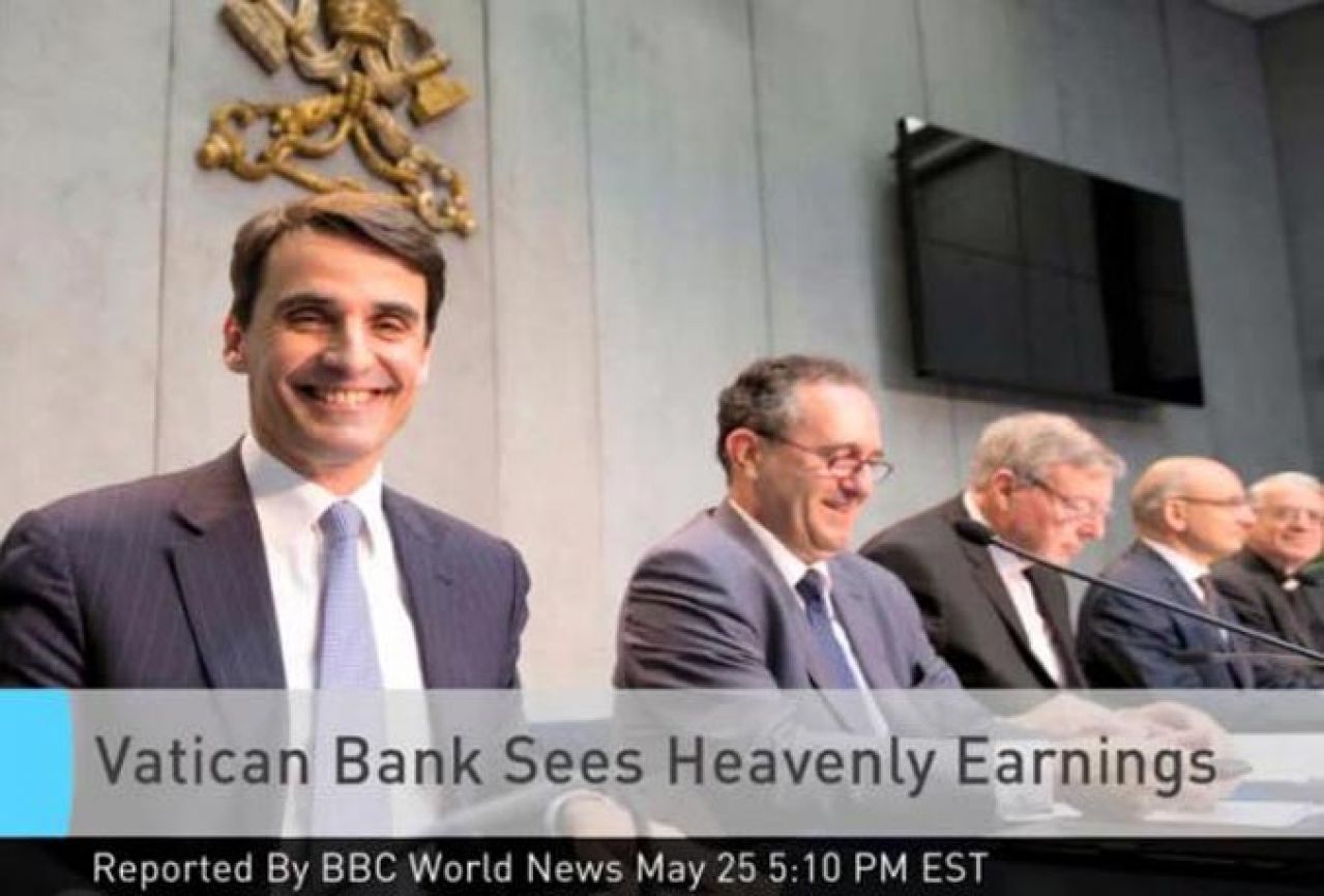Dobit Vatikanske banke skočila na 69,3 milijuna eura