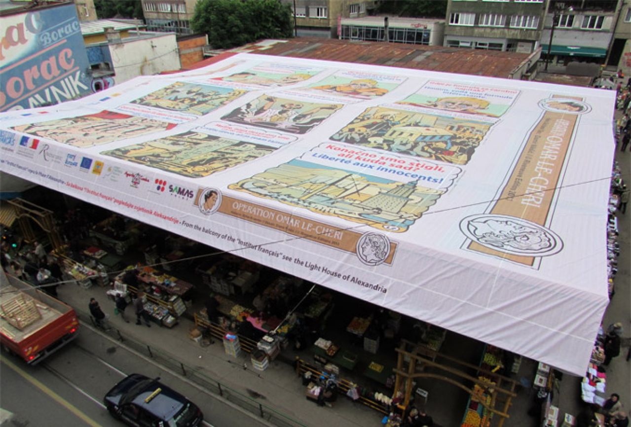 Najveća stranica stripa na svijetu postavljena u Sarajevu