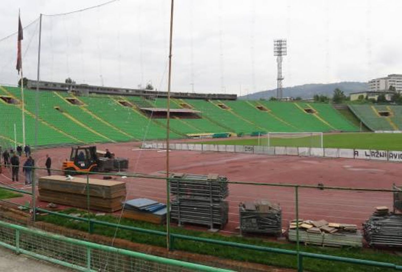 Počeli radovi liturgijskog uređenja stadiona Koševo