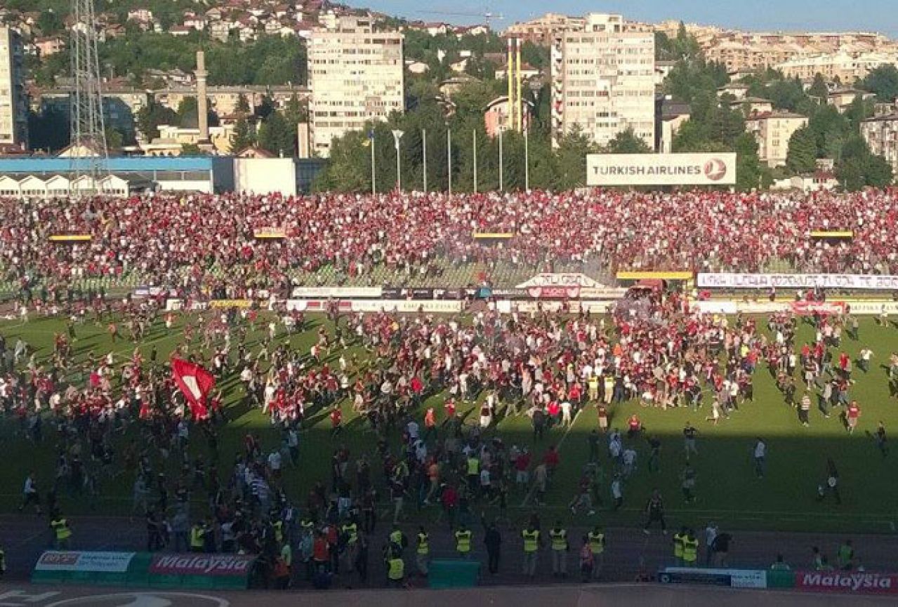 Sarajevo proslavilo prvu titulu nakon osam godina