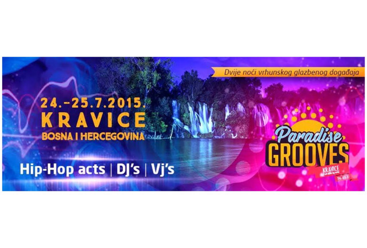 Festival  Paradise Grooves i ove godine na Kravicama