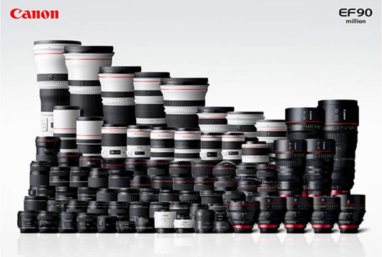 Canon slavi proizvodnju 90 milijuna EF objektiva
