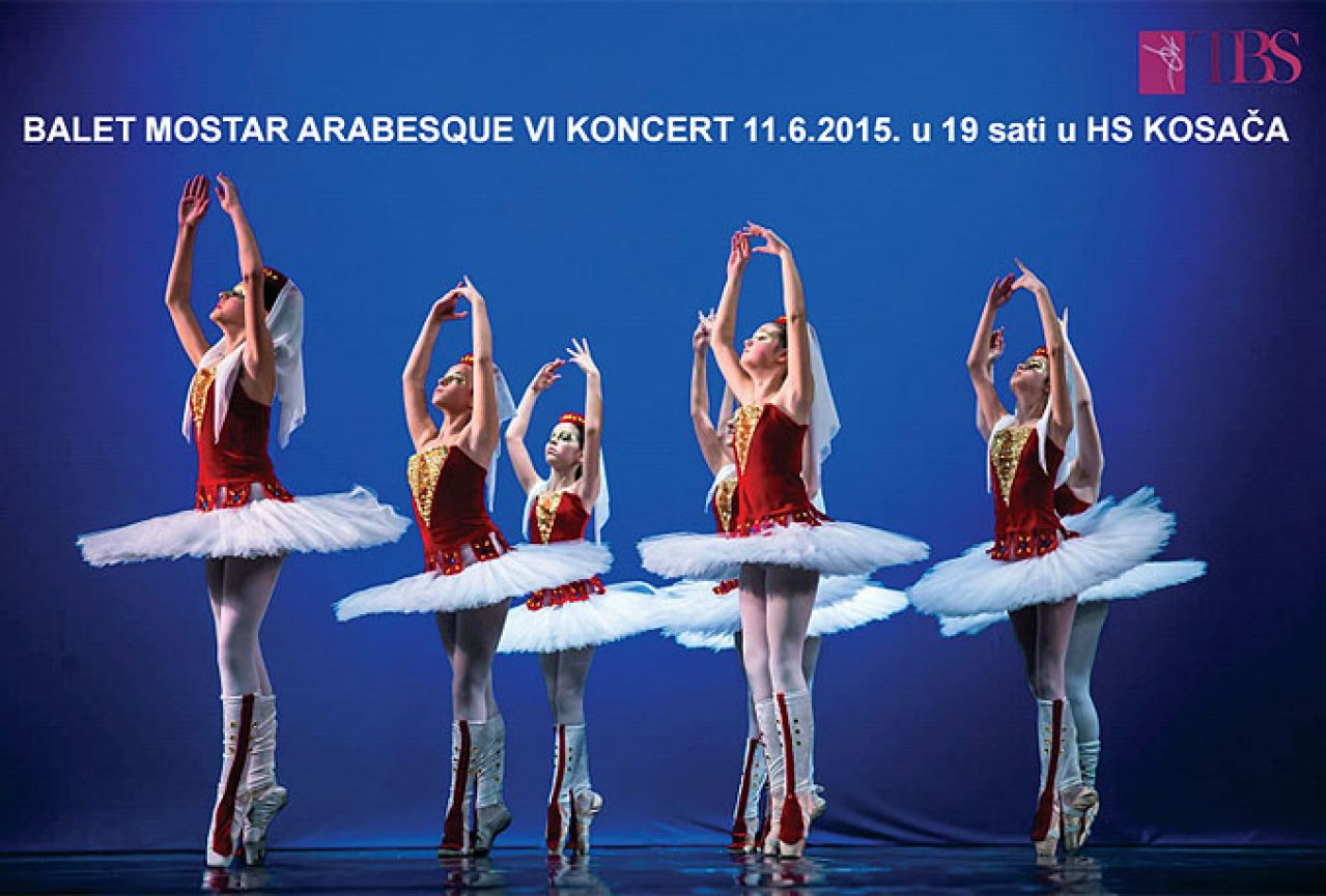 Koncert baletne škole Arabesque u Kosači