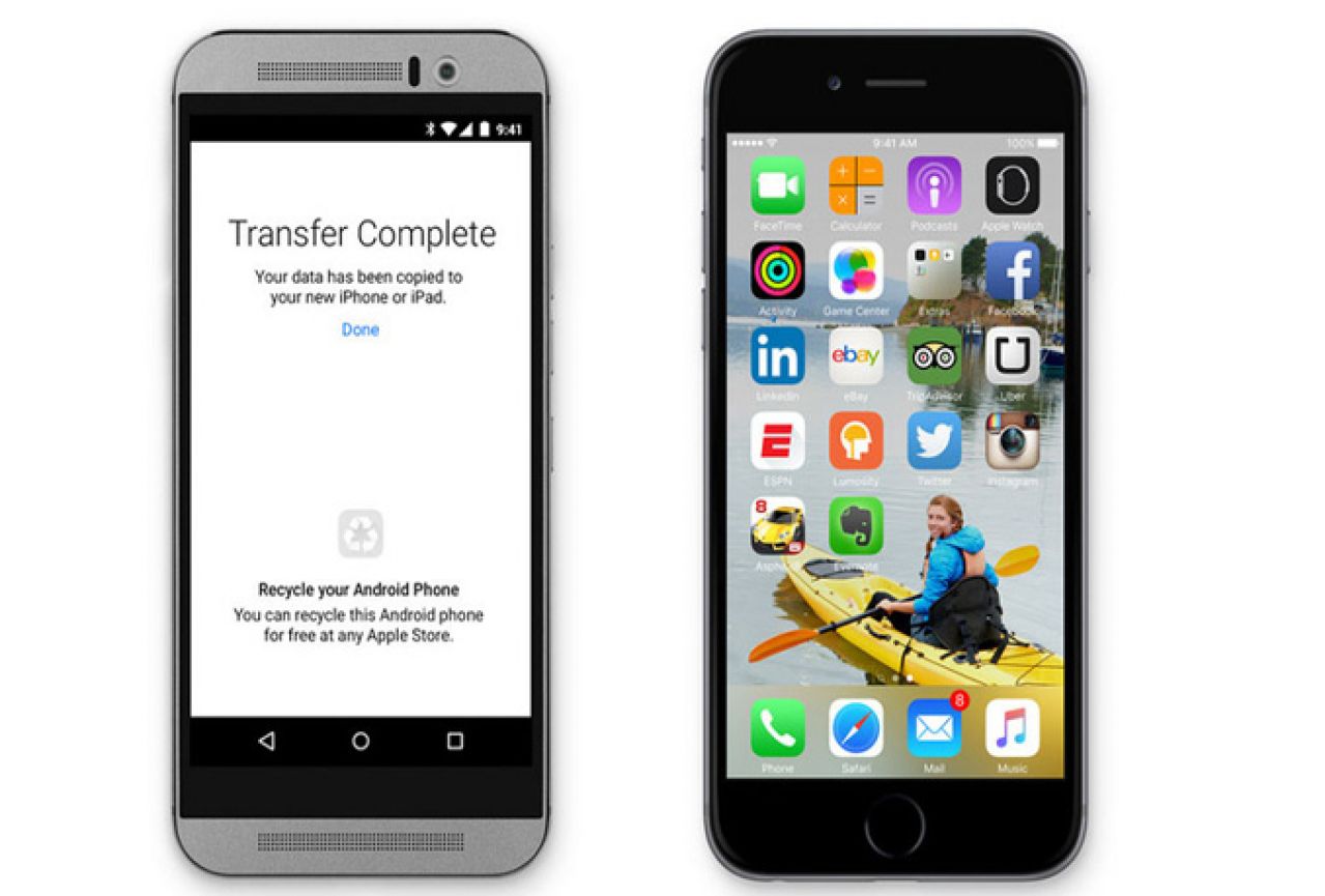 Appleova aplikacija omogućit će jednostavan prelazak s Androida na iPhone