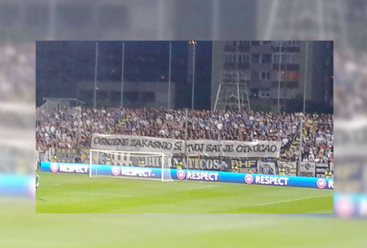 Vranješa pogodio transparent navijača, odgovorio im preko Instagrama