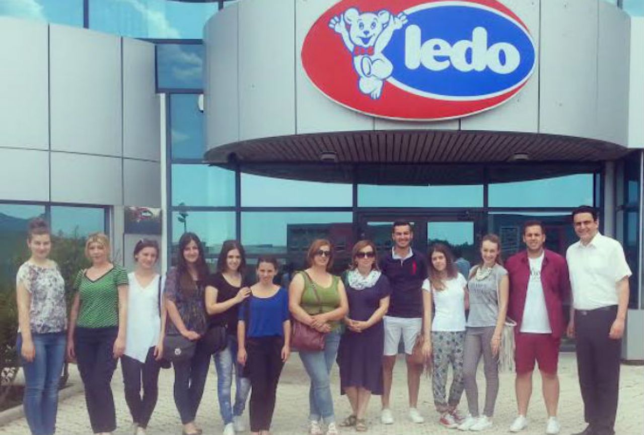 Studenti Ekonomije iz Mostara u posjeti kompaniji Ledo