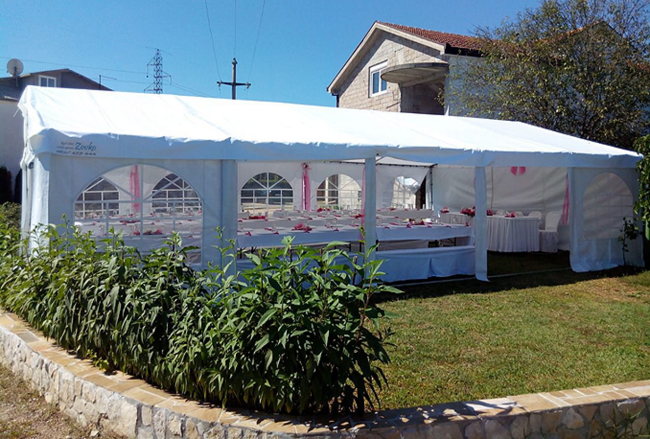 Šatori Zovko - Najam šatora za svečane prigode